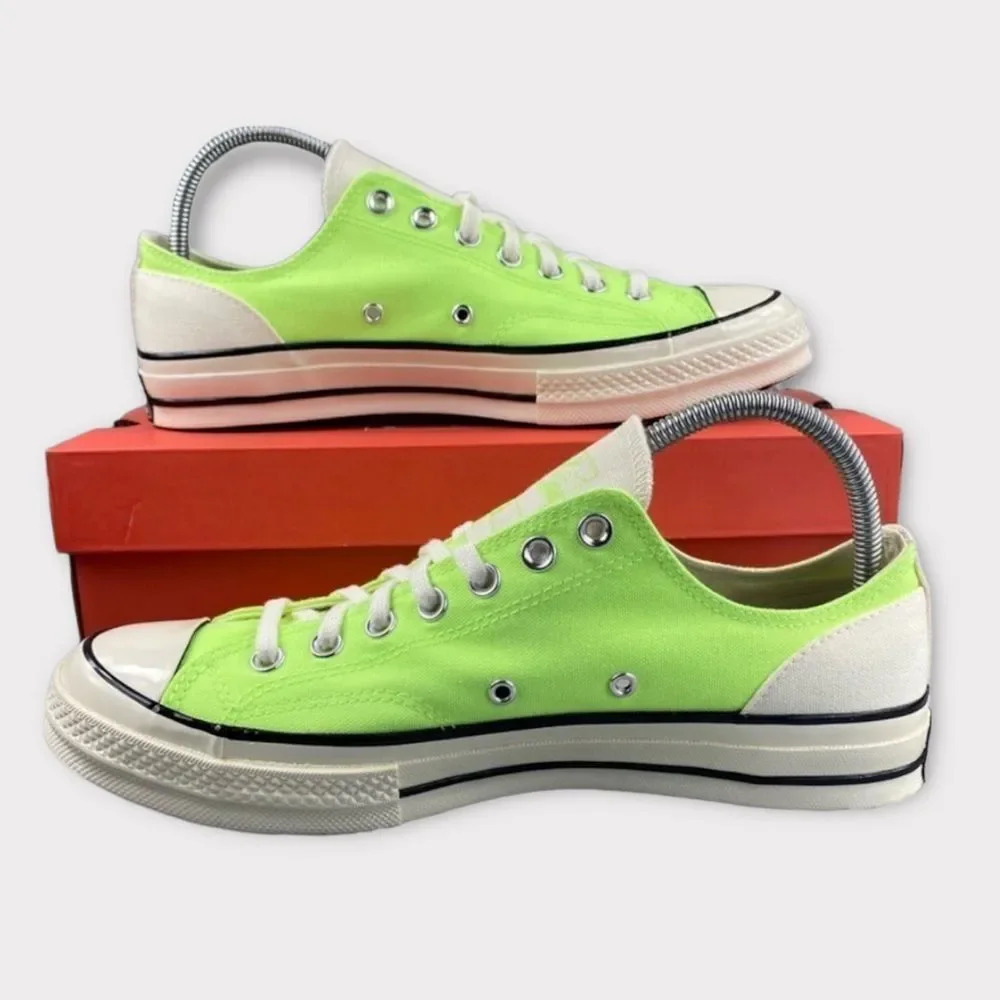 Converse ctas 70 OX Sneaker‎ Mens 9.5 Unisex Green White